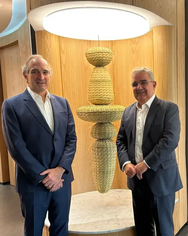 Ejecutivos de Glencore se reunieron con el gobernador Raúl Jalil