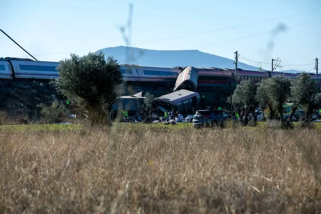 El choque de trenes en España ha dejado muchos muertos. Foto Dpa(DPA)